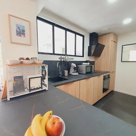 Apartment T2 Coeur De Moderne Clim Wifi Terrasse - Rossiconciergerie - Linge En Option